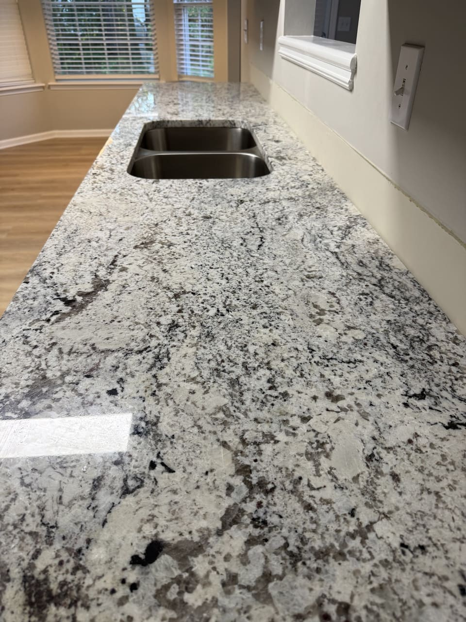 Granite countertop from a recent Obsidian Stone install
